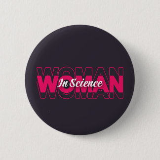Wissenschaftlerin Button