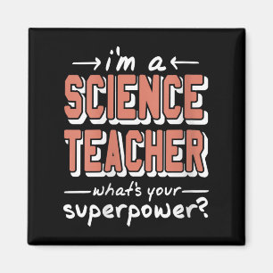 WissenschaftlerinLehrerinSuperwerFunny Nerd Pride Magnet