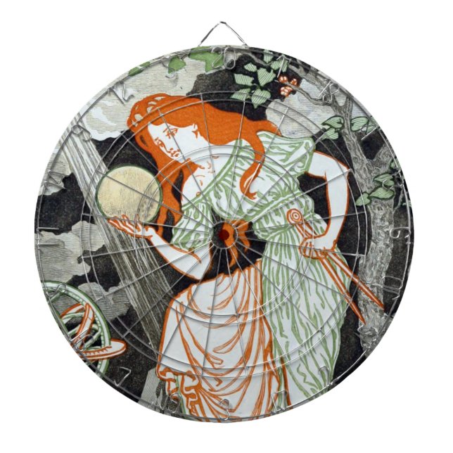 Wissenschaftlerinnen (Frauen in Wissenschaft und T Dartscheibe (vorne)