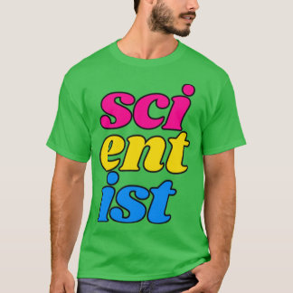 Wissenschaftlerpansexuelle vertikale Grenze 1 T-Shirt