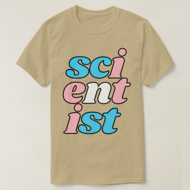 Wissenschaftlerübergang T-Shirt (Design vorne)