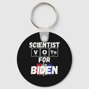 Wissenschaftliche Abstimmung über Biden Schlüsselanhänger