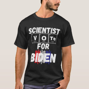 Wissenschaftliche Abstimmung über Biden T-Shirt