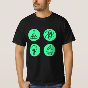Wissenschaftliche Elemente T-Shirt