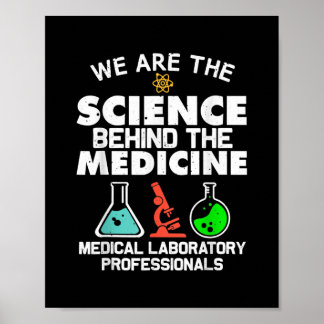 Wissenschaftliche Fachleute Design Männer Labrador Poster