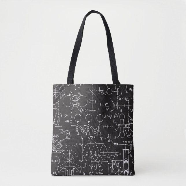 Wissenschaftliche Formeln: Chalkboard-Berechnungsm (Vorderseite)