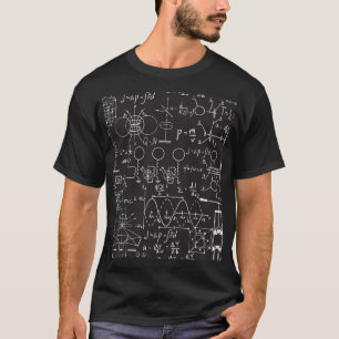 Wissenschaftliche Formeln: Chalkboard-Berechnungsm T-Shirt