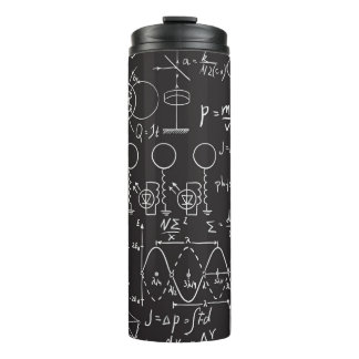Wissenschaftliche Formeln: Chalkboard-Berechnungsm Thermosbecher