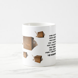 Wissenschaftliche Klassifikation für den Musikboxf Kaffeetasse