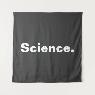 Wissenschaftliche Konzeption eines Wortes Minimali Wandteppich