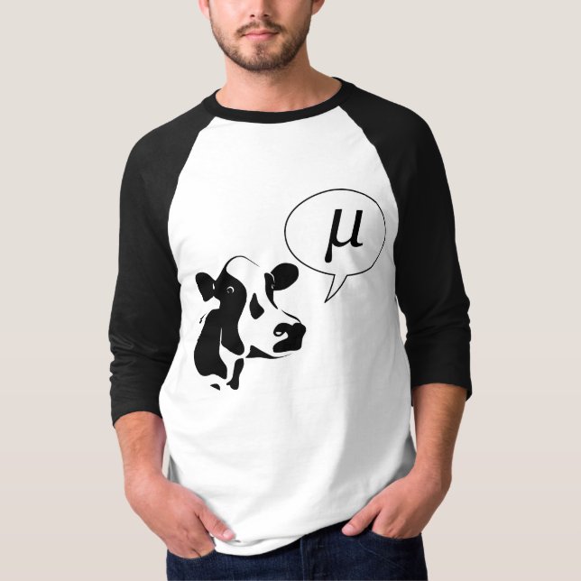 Wissenschaftliche Kuh geht MU T-Shirt (Vorderseite)