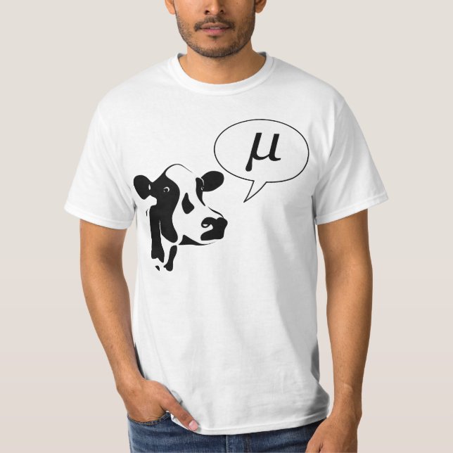 Wissenschaftliche Kuh geht MU T-Shirt (Vorderseite)