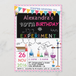 WISSENSCHAFTLICHE LABOR-PARTY EINLADUNG 