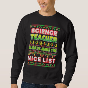 Wissenschaftliche Lehrer machen immer die schöne L Sweatshirt