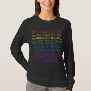 Wissenschaftliche Liebe der Menschenrechte in Rege T-Shirt