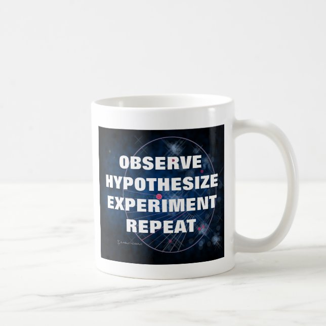 Wissenschaftliche Methoden-Tasse Kaffeetasse (Rechts)