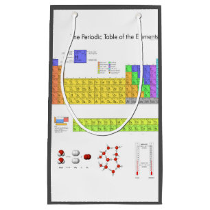 Wissenschaftliche Periodische Tabelle der Elemente Kleine Geschenktüte