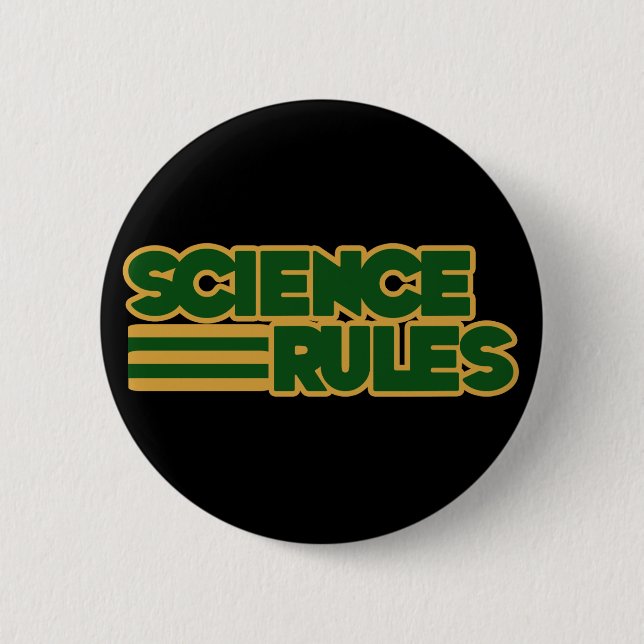 Wissenschaftliche Regeln Button (Vorderseite)
