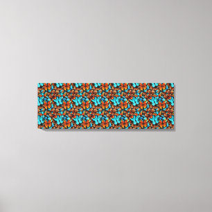 Wissenschaftliche Schmetterlingsbeispiele Leinwand