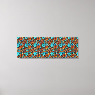 Wissenschaftliche Schmetterlingsbeispiele Leinwand