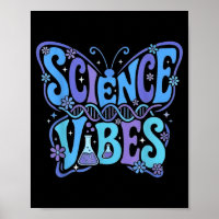 Wissenschaftliche Vibes groovy erster Tag zurück z
