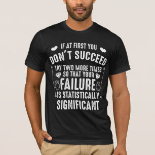 Wissenschaftlicher Erfolg Chemie Motivation Chemis T-Shirt
