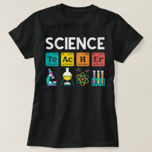 Wissenschaftlicher Lehrer Chemie Biologie Physik S T-Shirt