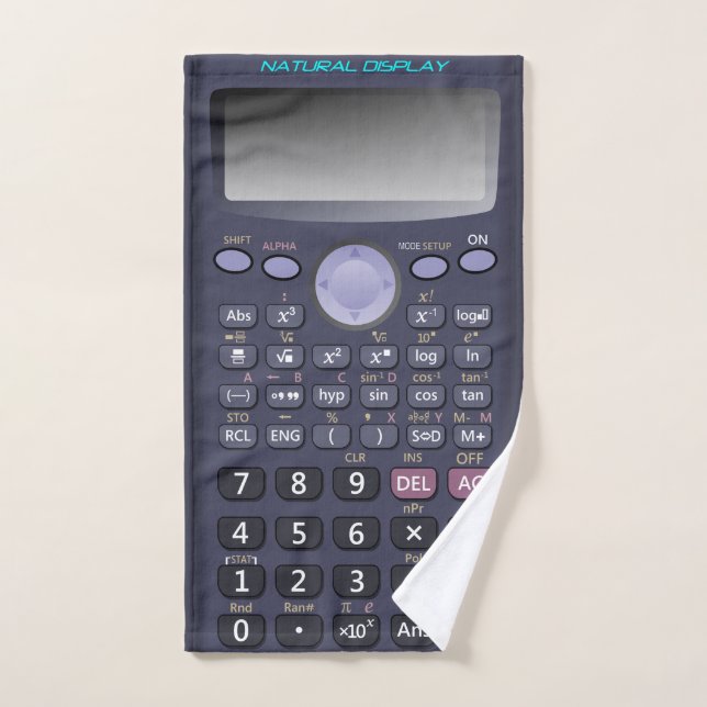 Wissenschaftlicher Rechner Handtuch (Handtuch)