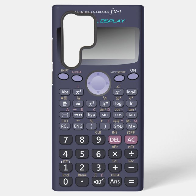 Wissenschaftlicher Rechner Samsung Galaxy Hülle (Rückseite)