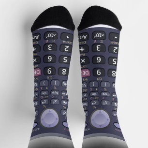Wissenschaftlicher Rechner Socken