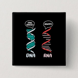 Wissenschaftliches Geschenk Biologielehrerin Rna Button