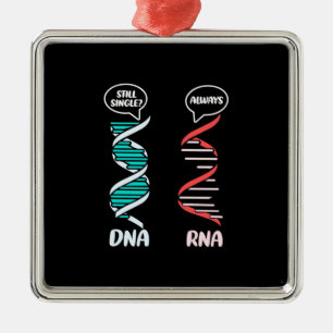 Wissenschaftliches Geschenk Biologielehrerin Rna Ornament Aus Metall