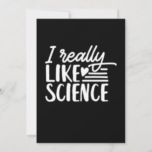 Wissenschaftliches Geschenk   Ich mag Wissenschaft Save The Date