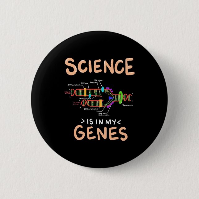 Wissenschaftliches Geschenk | Wissenschaft ist in  Button (Vorderseite)