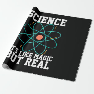 Wissenschaftliches Geschenk Wissenschaft ist wie Geschenkpapier