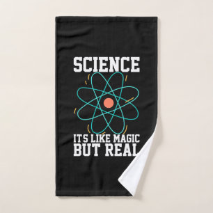 Wissenschaftliches Geschenk Wissenschaft ist wie Handtuch