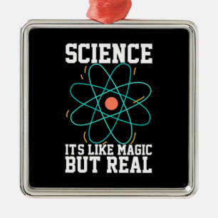 Wissenschaftliches Geschenk Wissenschaft ist wie Ornament Aus Metall