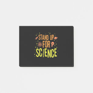 Wissenschaftliches Geschenk   Wissenschaftsstandor Post-it Klebezettel