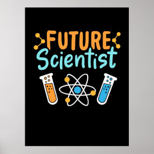 Wissenschaftliches Geschenk Zukunftsforscher Poster
