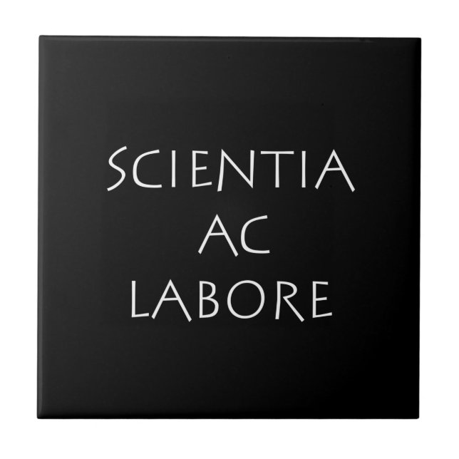 Wissenschaftliches Laboratorium Fliese (Vorderseite)