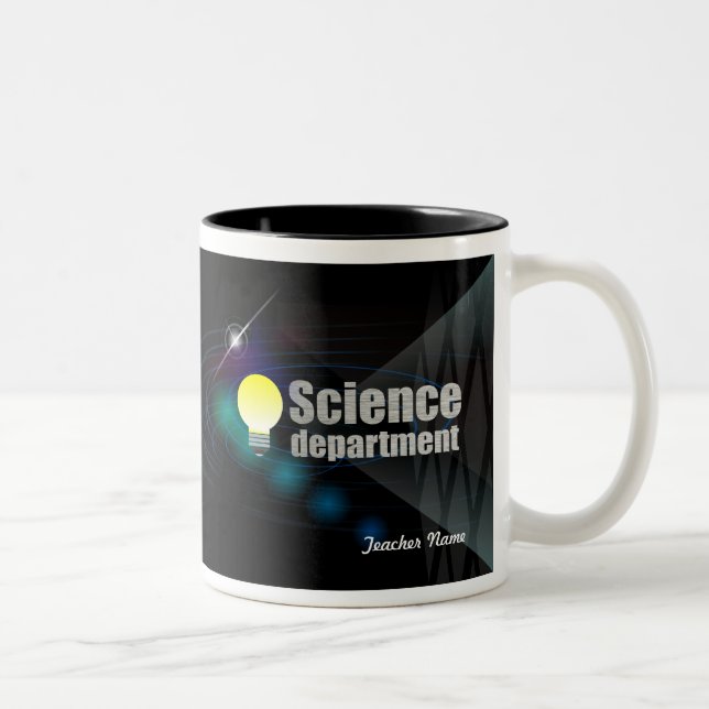 Wissenschafts-Abteilung Zweifarbige Tasse (Rechts)