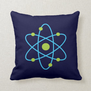 Wissenschafts-Atom Kissen