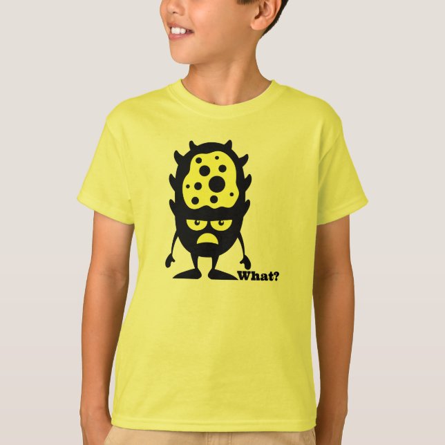Wissenschafts-Monster-Nerd T-Shirt (Vorderseite)