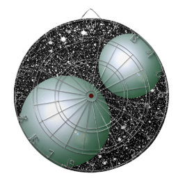 Wissenschafts-Planeten-planetarische Geeky Dartscheibe
