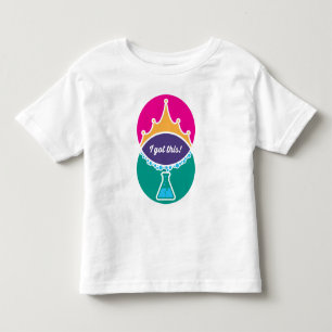 Wissenschafts Prinzessin (Fett) Kleinkind T-Shirt