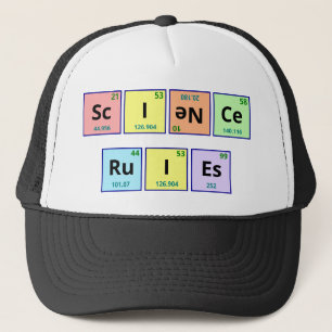 Wissenschafts-Regeln Truckerkappe