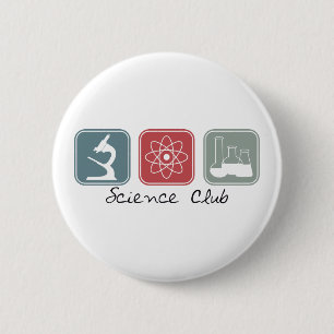 Wissenschafts-Verein (Quadrate) Button