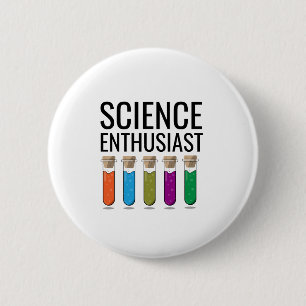 Wissenschaftsenthusiast Button