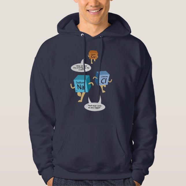 Wissenschaftslehrer Birthday Chemistry Gag Hoodie (Vorderseite)