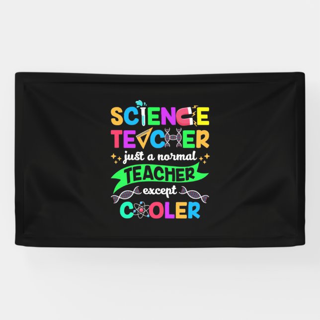 Wissenschaftslehrer Cool Banner (Horizontal)